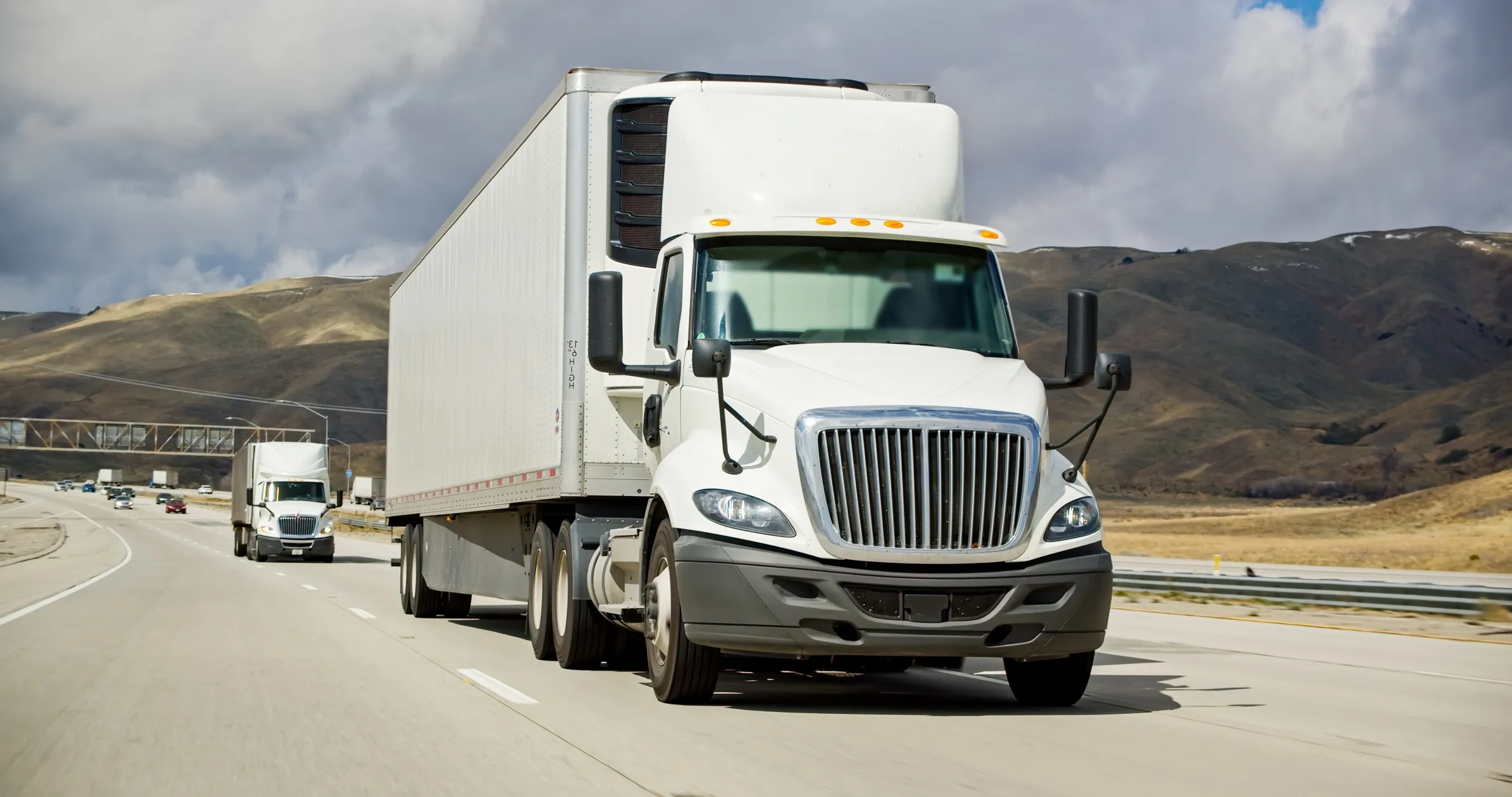 Large Refrigerated Truck